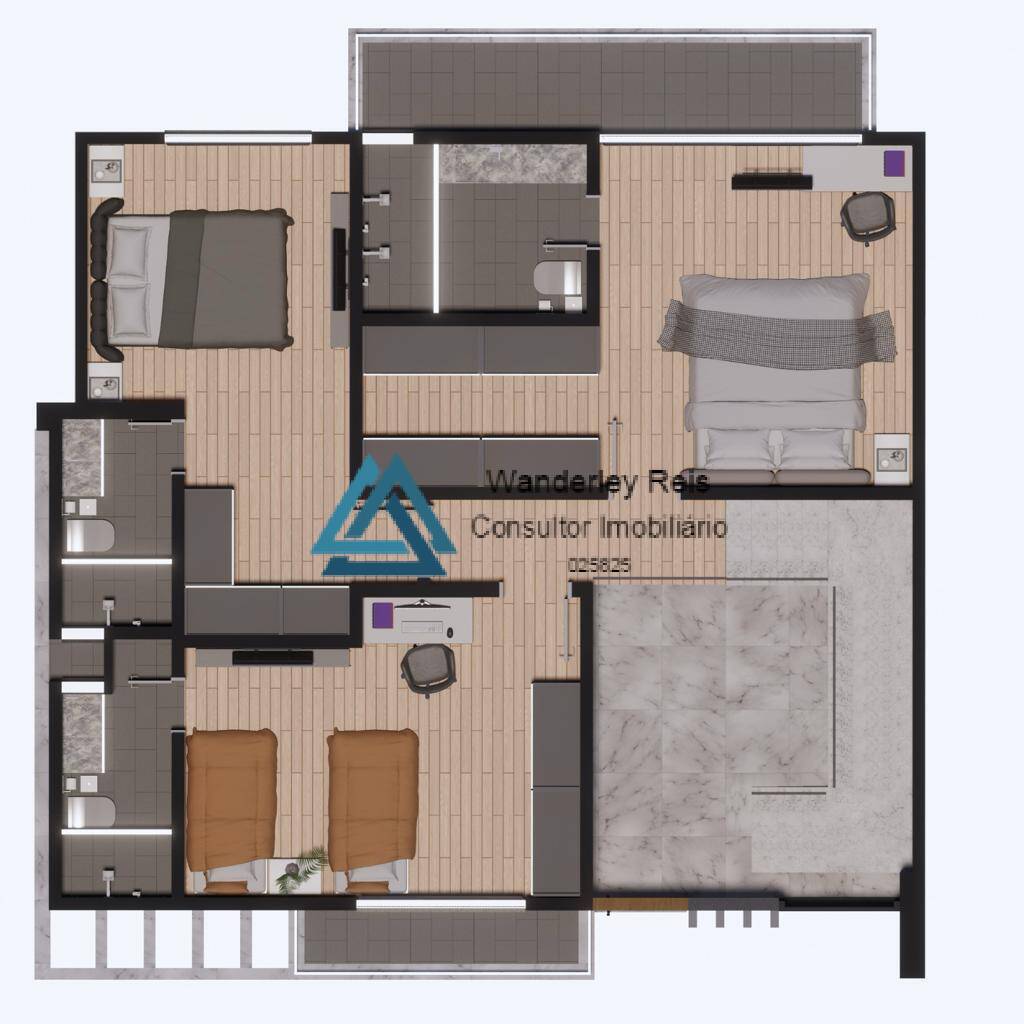 Casa à venda com 3 quartos, 180m² - Foto 4